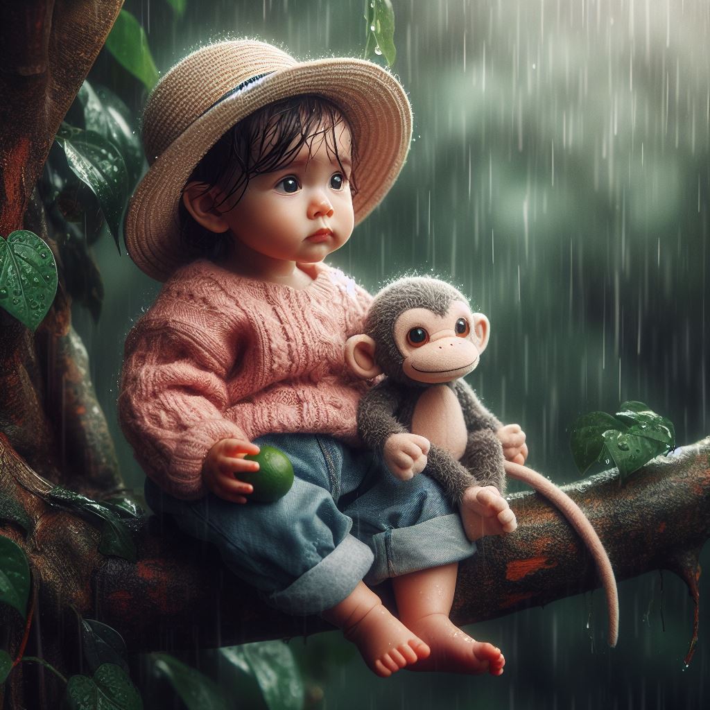 Monkeys and Memories: Cinematic Rainy Days Echoing the Emotional Resonance of Boy-Monkey Bonds