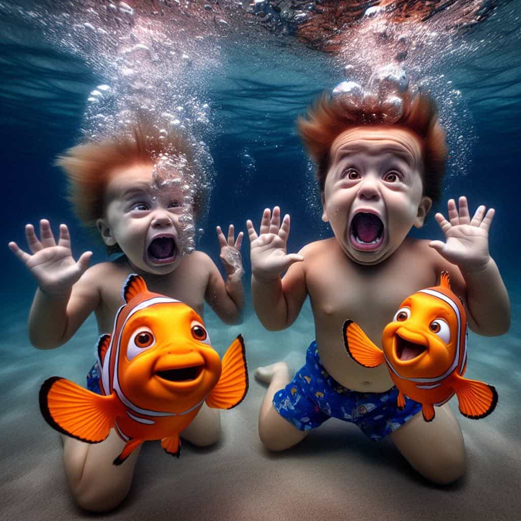 Underwater Laughter: Kids’ Hilarious Moments that Will Have You in Stitches