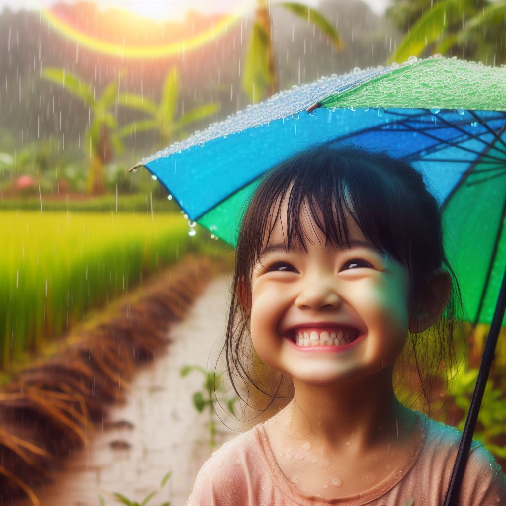 Feel the Magic: A Child’s Joy in Rainy Moments and the Emotions It Stirs in Viewers