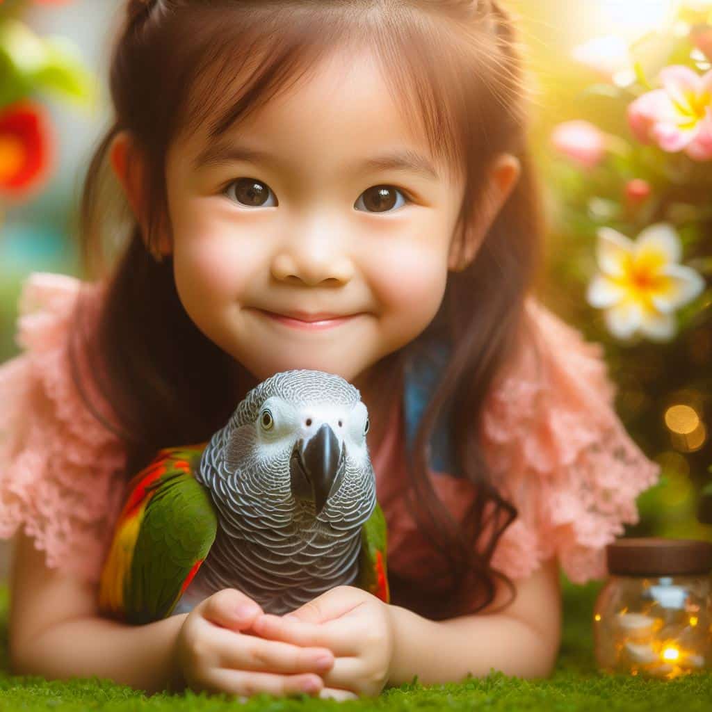 Flight of Friendship: The Adorable Story of a Child’s Unbreakable Bond with a Parrot