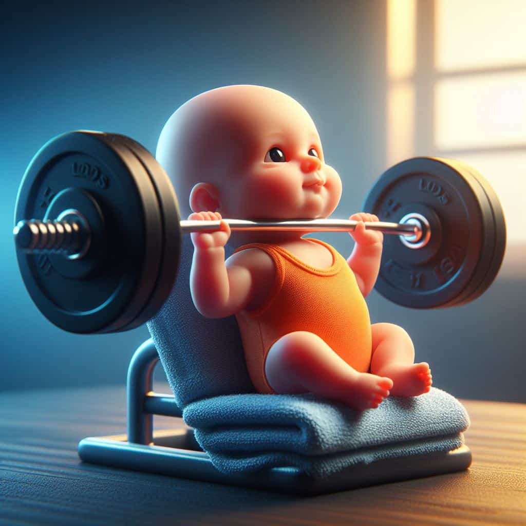 Little Hercules: The Adorable Baby Weightlifter Creating a Social Media Frenzy