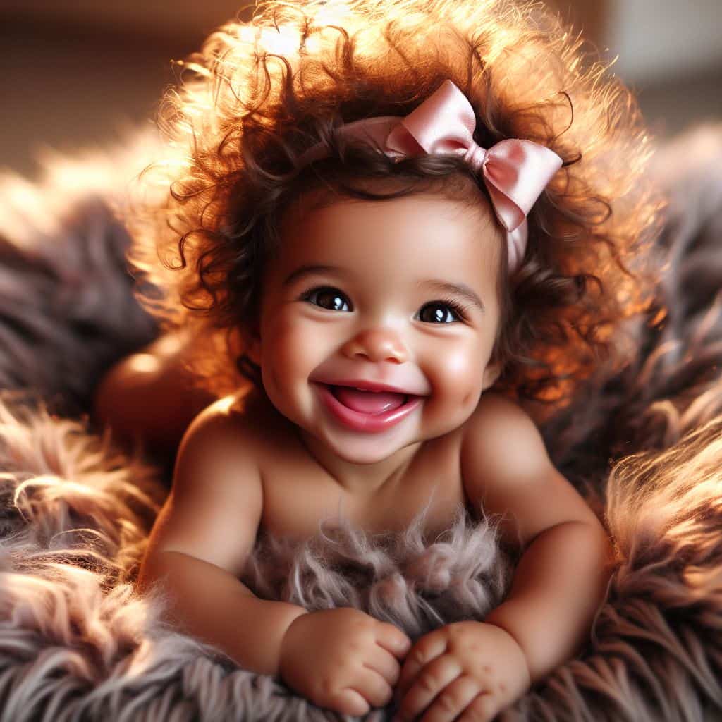 Heartwarming Harmony: Radiant Bliss in the Captivating Smiles of Irresistible Babies